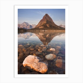 Montana River Scenery Art Print