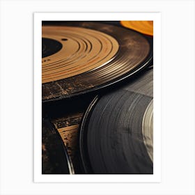 Vinyl Records 5 Art Print