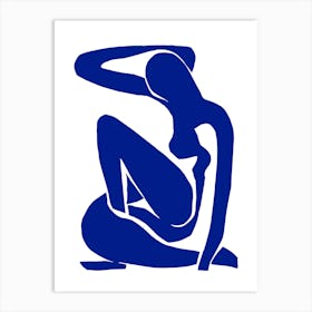 Woman's Body Matisse Art Print