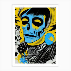 Skull And Crossbones 1 Art Print