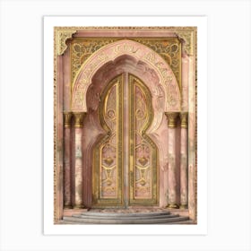 Islamic Door 3 Art Print