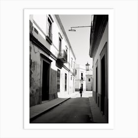 Valladolid, Spain, Black And White Analogue Photography 1 Art Print