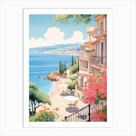 Antalya Turkey 1 Illustration Art Print