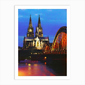 Chartres Cathedral Art Print