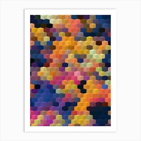Abstract Background 23 Art Print