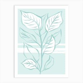 Mint Plant Art Print