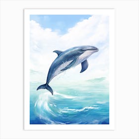 Atlantic Dolphin 3 Art Print
