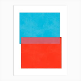 Modern and conceptual geometric 6 Art Print