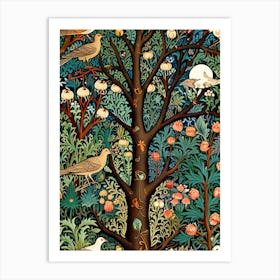 William Morris Tree Of Life 40 Art Print