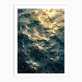 Ocean Water Ripples Art Print