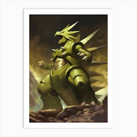 Tyranitar Pokemon Anime Manga Japan Poster Art Print