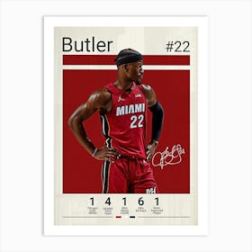 Jimmy Butler 1 Art Print