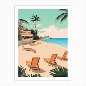 Anguilla 1 Travel Illustration Art Print