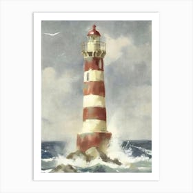 Lighthouse 9 Art Print