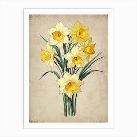 Daffodils 3 Art Print