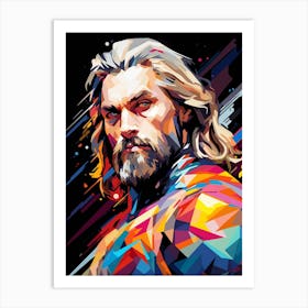 Hero Popart 1 Art Print