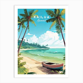 Kailua Hawaii Art Print