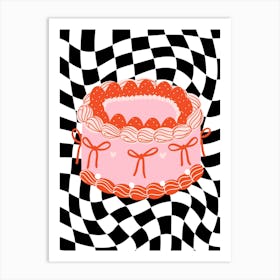 Coquette Cake 1 Art Print