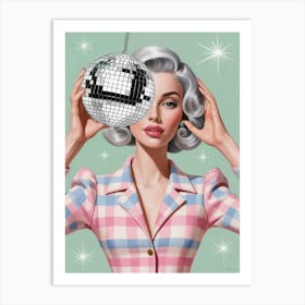 Disco Ball 33 Art Print