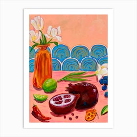 Pomegranate Art Print