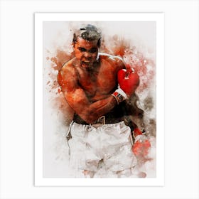 Mohamed Ali Art Print