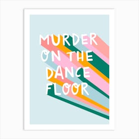 Dancefloor Art Print