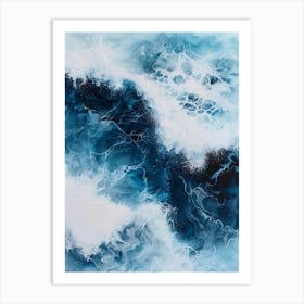 Ocean Waves 5 Art Print