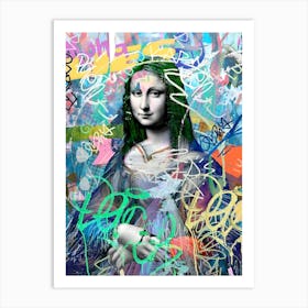 Mona Lisa 3 Art Print