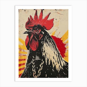 Rooster 2 Art Print