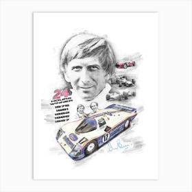 Derek Bell 1 Art Print