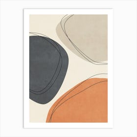 Minimal Art - AN05 Art Print