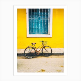 A Bicycle Of Cuba Art Print