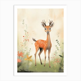 DeerArt Art Print