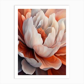 Peony Flower Art Print