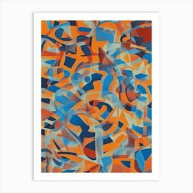 Abstract Painting 830 Art Print