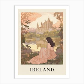 Vintage Travel Poster Ireland 4 Art Print