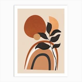 Minimal Abstract Shapes 11 Art Print