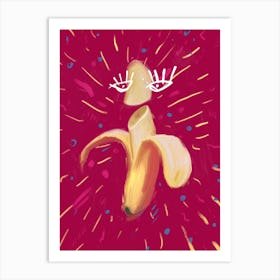 Bananaunana Art Print