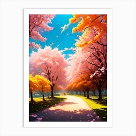 Sakura Blossoms 3 Art Print