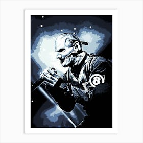 Scream Metal corey taylor slipknot music band 4 Art Print