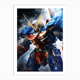 Gundam Robot 2 Art Print