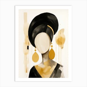 Woman In Gold 1 Art Print