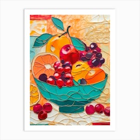 Bowl of Fruit Art Print