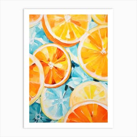 Orange Slices 3 Art Print