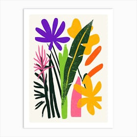 Tropical Plants Art Print