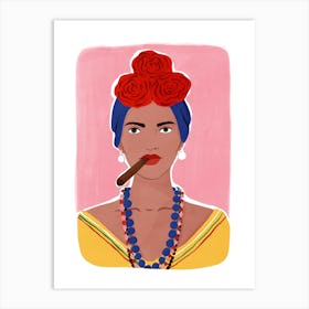 La Cubana Art Print