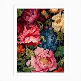 Peonies 72 Art Print