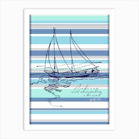 Sailors Are Artists Art Print