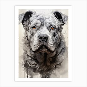 Dog Portrait 1 Art Print