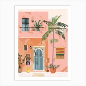 House In Morocco 1 Art Print